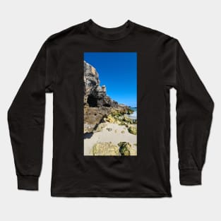 Beach caves and rocks Long Sleeve T-Shirt